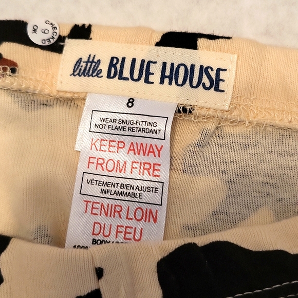 Little Blue House bear print pajama bottoms - Picture 2 of 3